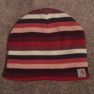 Never Worn Carhartt Striped Knit Hat